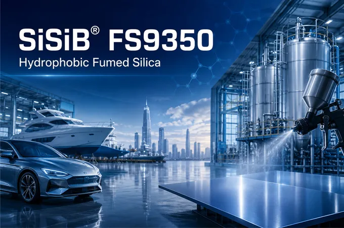 SiSiB® FS9350 Hydrophobic Fumed Silica
